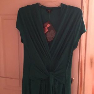 Beautiful Iman xl green maxi dress